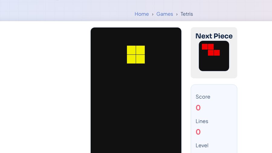 tetris gameplay preview